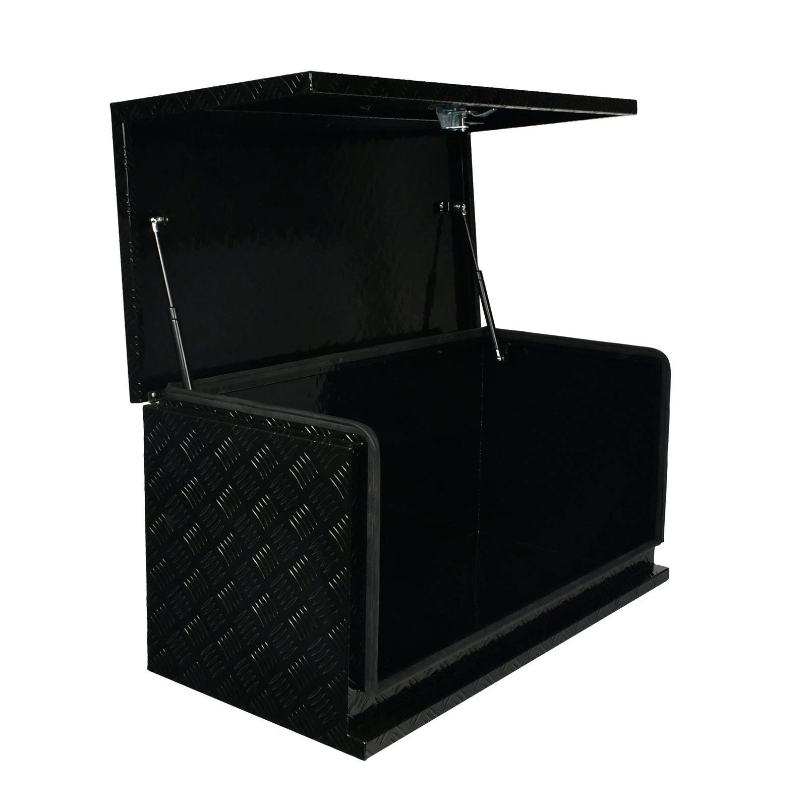 Black Aluminum Tool Box for Pickup Truck (39.5"X19.5"X19.5")