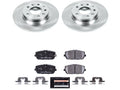 Rear Brake Pad and Rotor Kit for Mazda MX5 Miata (2006–2015) QZ478DB