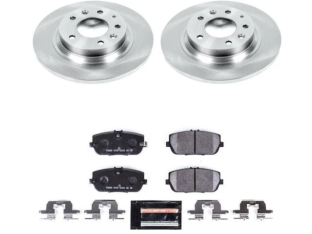 Rear Brake Pad and Rotor Kit for Mazda MX5 Miata (2006–2015) QZ478DB