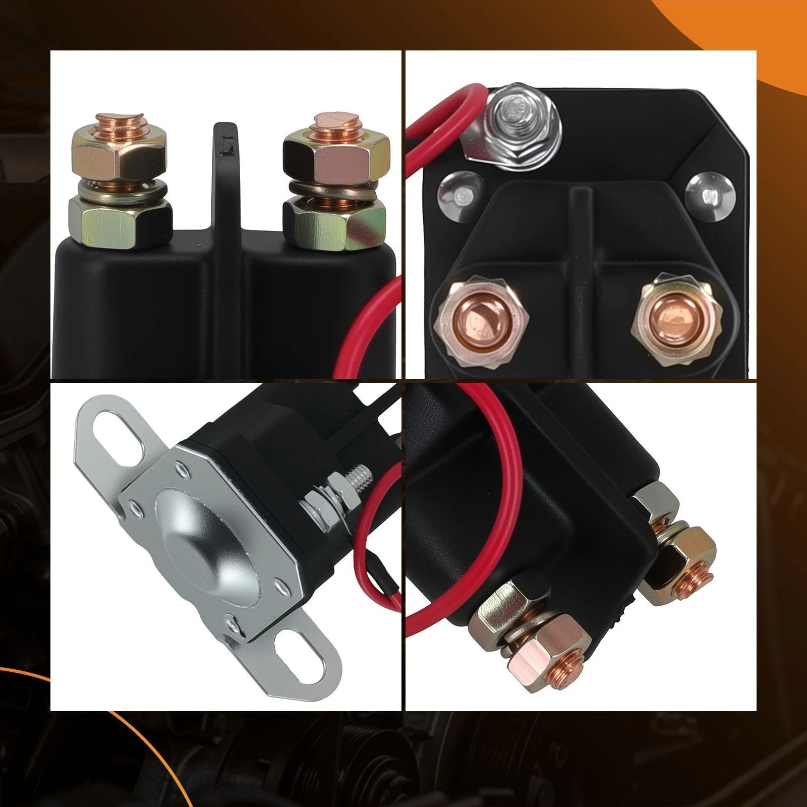 Starter Relay Solenoid for Polaris Magnum 330 4x4 (2003–2006) 4011335 12V