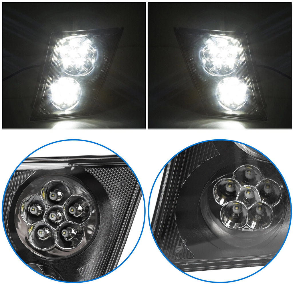 Set of 2 LED Fog Lights for Volvo VNL/VN (2003–2017)