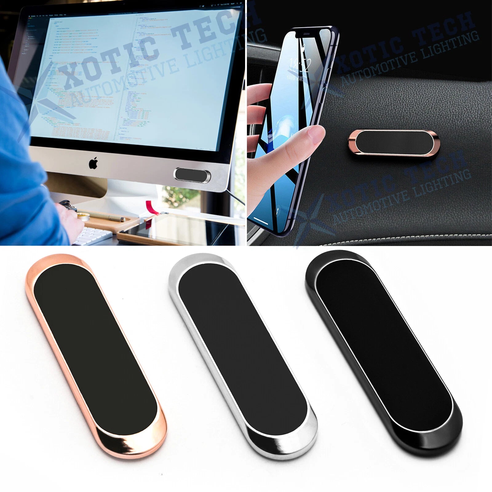 Universal Magnetic Phone Car Holder for iPhone Samsung GPS (Universal)
