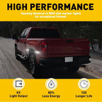 Smoked Side Marker Lights for Chevrolet Silverado (2015–2023)