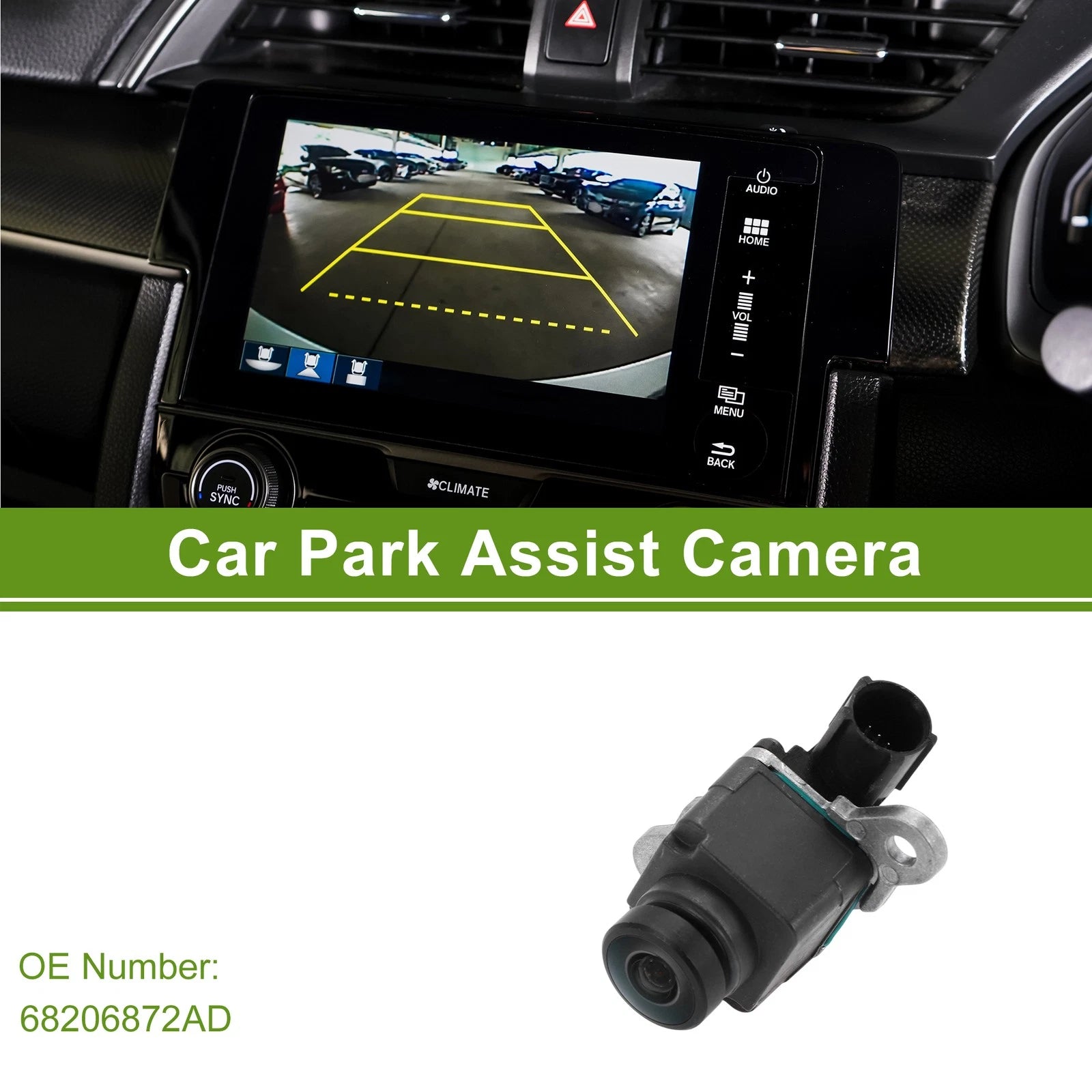 Rear View Backup Camera for Dodge Durango (2014–2015) No. 68206872AG
