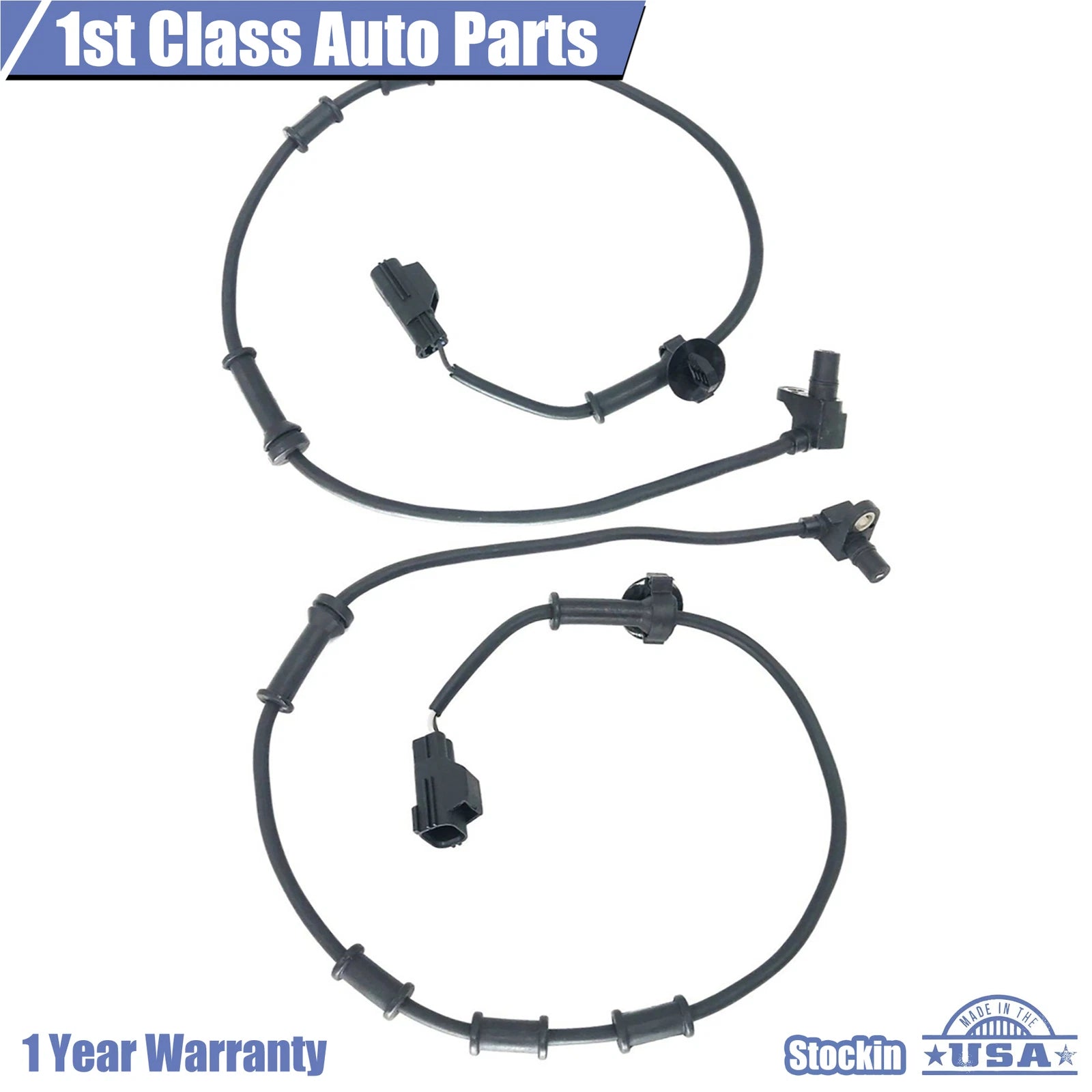 2X ABS Wheel Speed Sensor for Dodge Ram 1500 3500 (2002–2005)