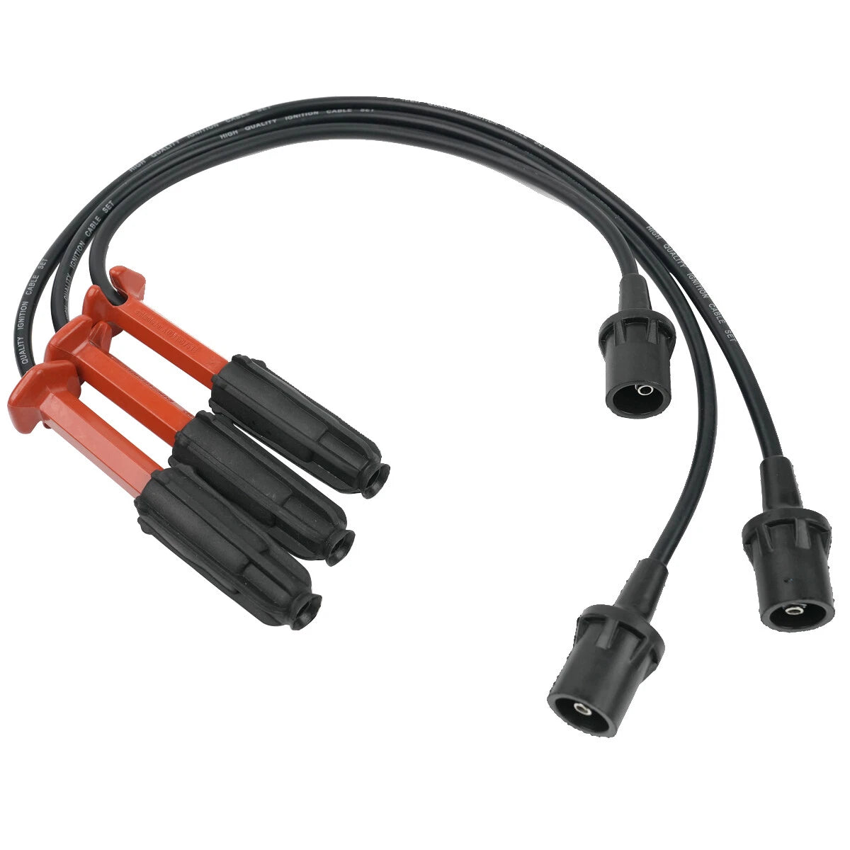 3 Spark Plugs +6 Wires for Mercedes-Benz S320 C280 E320 C36 300E (1994–1999)