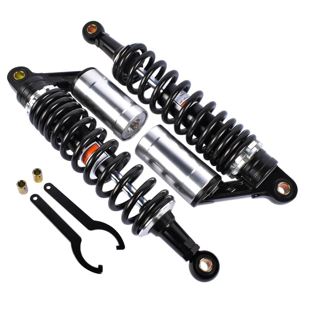 340mm Rear Motor Shock Absorbers for Harley Honda Yamaha (Fits )