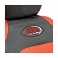 Set of 3 Racing Red Vinyl Side-less Seat Covers for PR