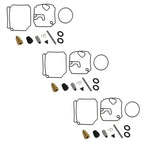 3X Carburetor Rebuild Kit for Yamaha 75 80 90 HP 2-Stroke (6H1-W0093-10-00)