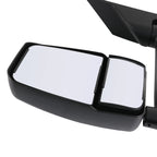 Set of 2 Manual Tow Mirrors for Chevy Express Savana Van (2003-2017)