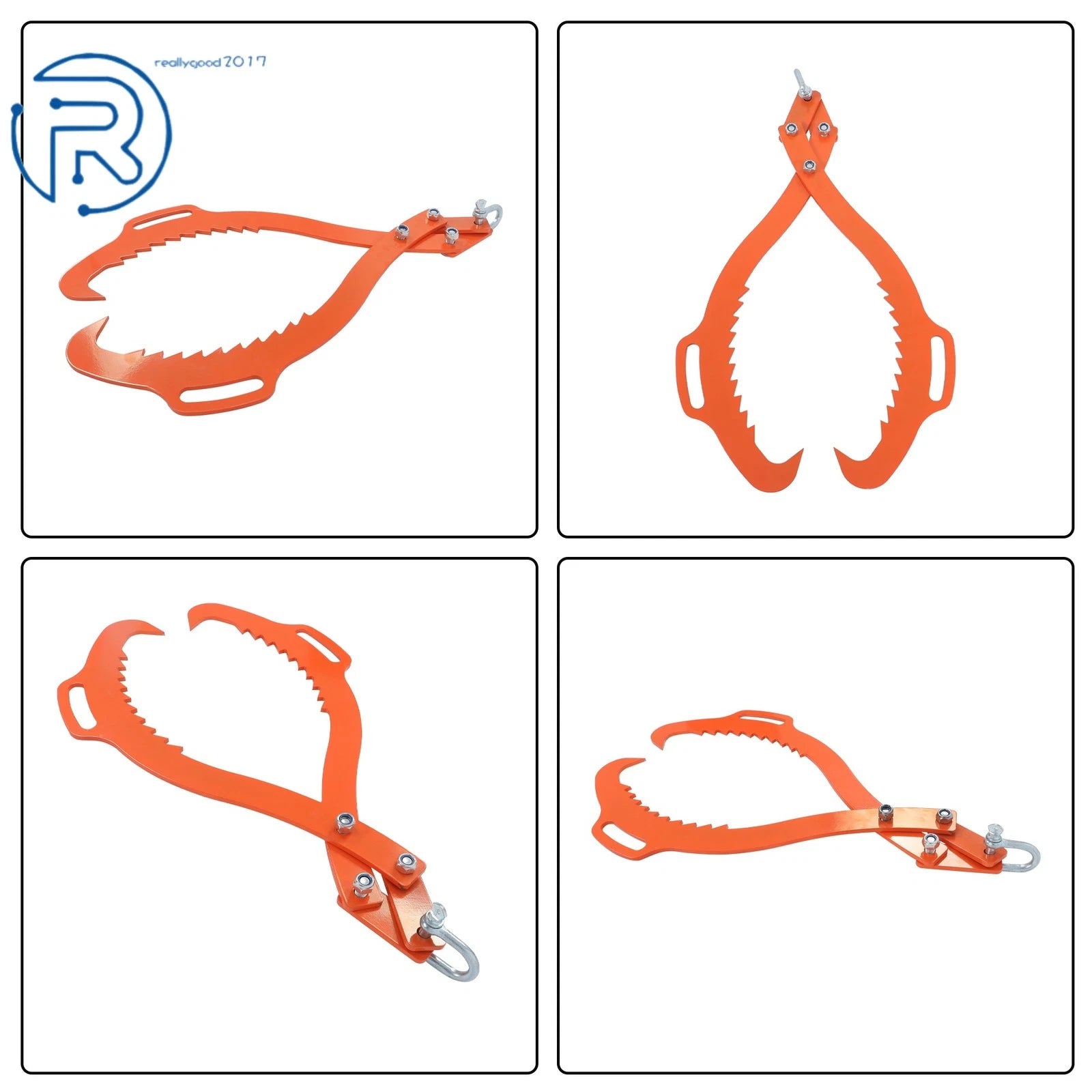 Timber Claw Hook for Log Lifting Tongs (32" Opening)