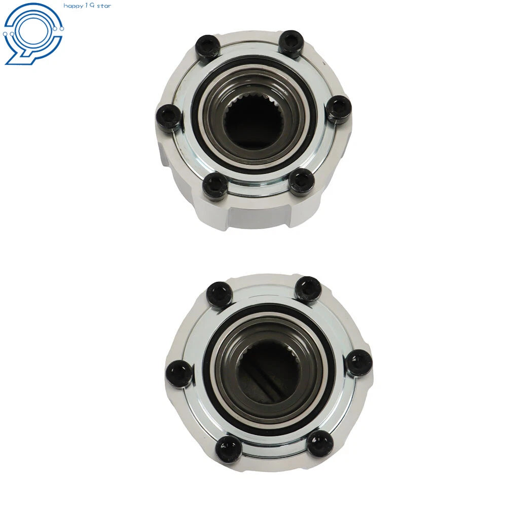 2X Manual Locking Hubs for Nissan D21 Pickup (1986–1997)