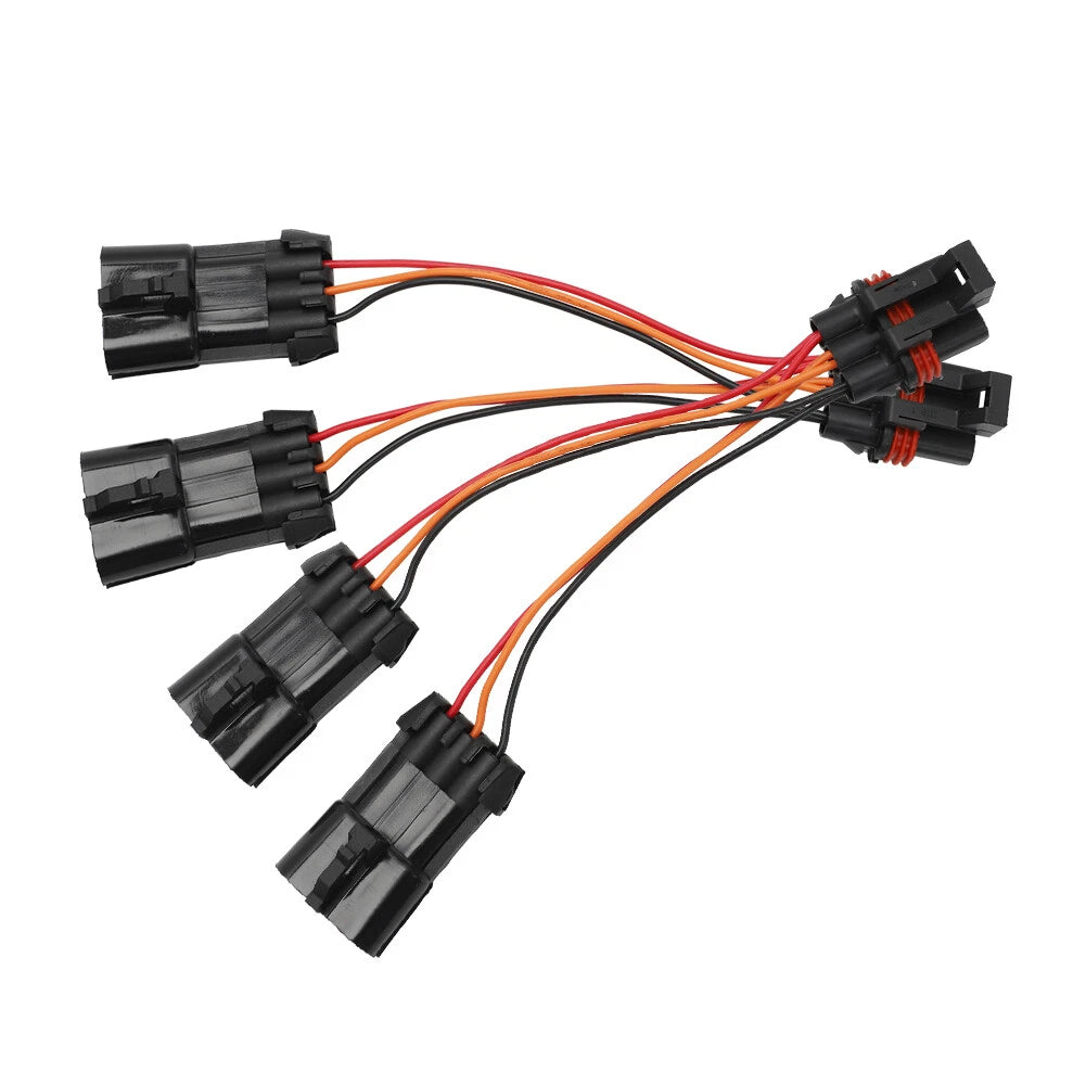 Set of 2 Pulse Buss Bar 2-Way Splitter Wire for Polaris Ranger/General (2018–2022)