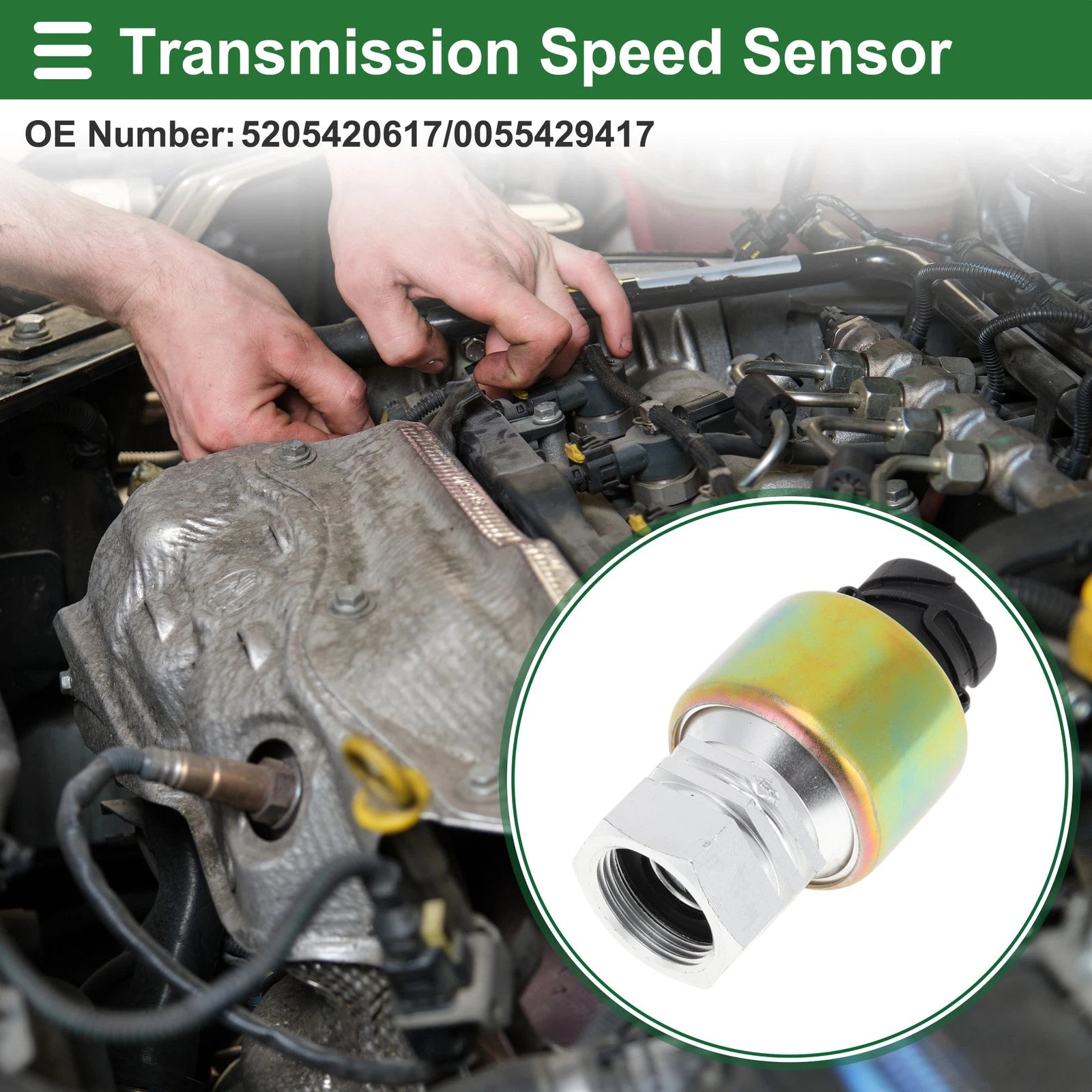 Transmission Speed Sensor for Man (VDO) (No.0055429417)