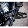 2X CNC Wide Fat Foot Pegs for Harley Dyna Sportster Bobber