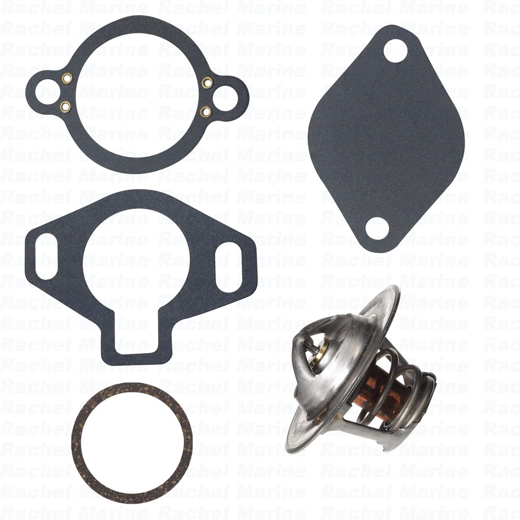 Thermostat Kit for MerCruiser 4.3 5.0L 5.7L 7.4 8.2L V6 V8 (807252Q5)