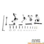 Chrome Forward Controls Kit for Harley Sportster XL883N Iron 48 7L1200V (14-21)