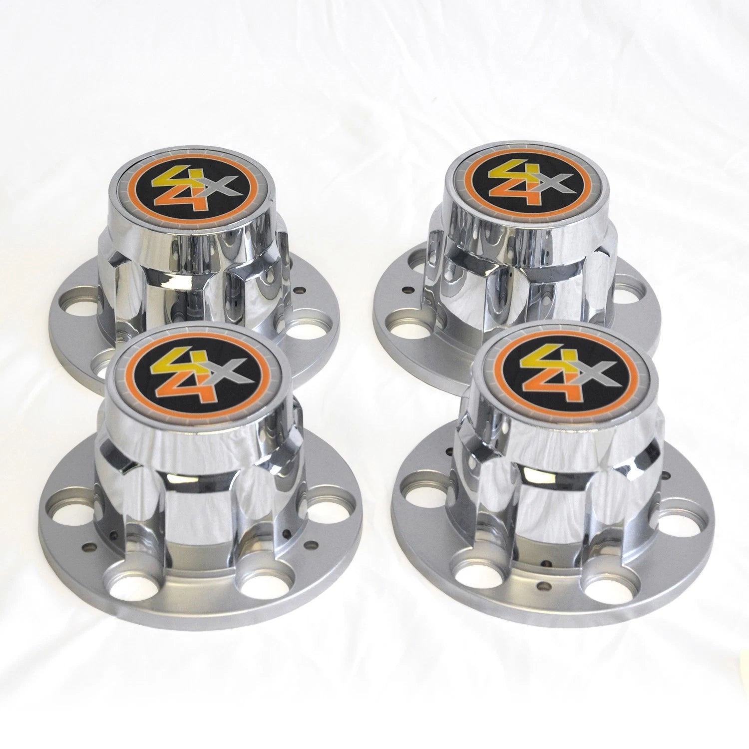 Closed Chrome Center Caps for 1974-1991 Chevy Blazer (QTY: Four)
