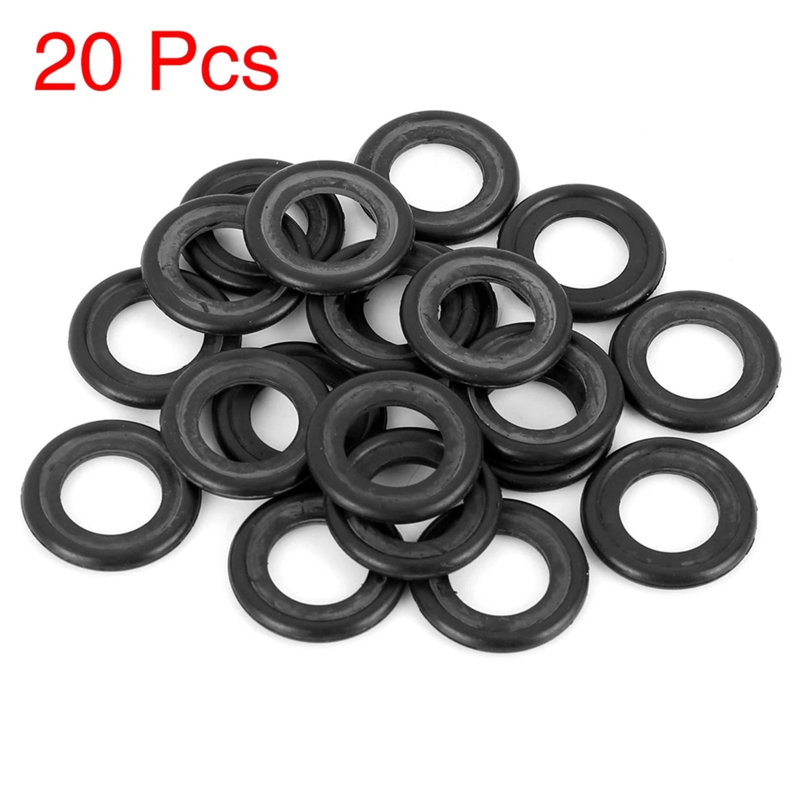 20pcs M14 Rubber Oil Drain Plug Crush Gasket Washer for Chevrolet Buick 