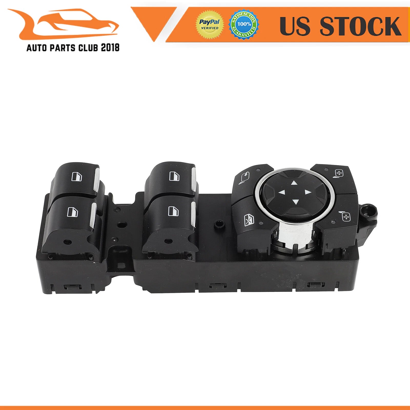 Front Left Power Window Switch for Ford Fusion (2014-2020) & Expedition (2018-2021)