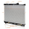 Aluminum OE Factory Radiator for Suzuki Grand Vitara/XL-7 (2001–2005) DPI-2430