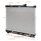 Aluminum OE Factory Radiator for Suzuki Grand Vitara/XL-7 (2001–2005) DPI-2430