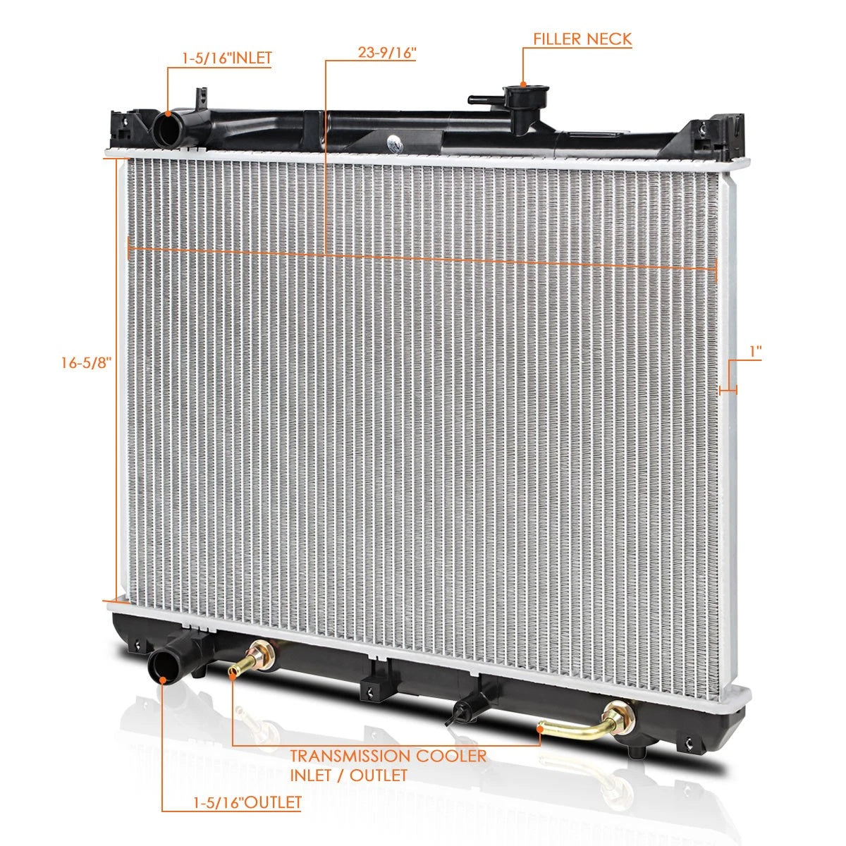 Aluminum OE Factory Radiator for Suzuki Grand Vitara/XL-7 (2001–2005) DPI-2430