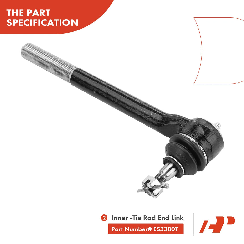 10Pcs Tie Rod End Kit for Chevrolet S10 Blazer GMC Jimmy (1996–2005)