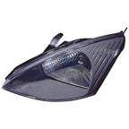 Replacement Gray Passenger Side Standard Head Light Assembly w/Gray Bezel
