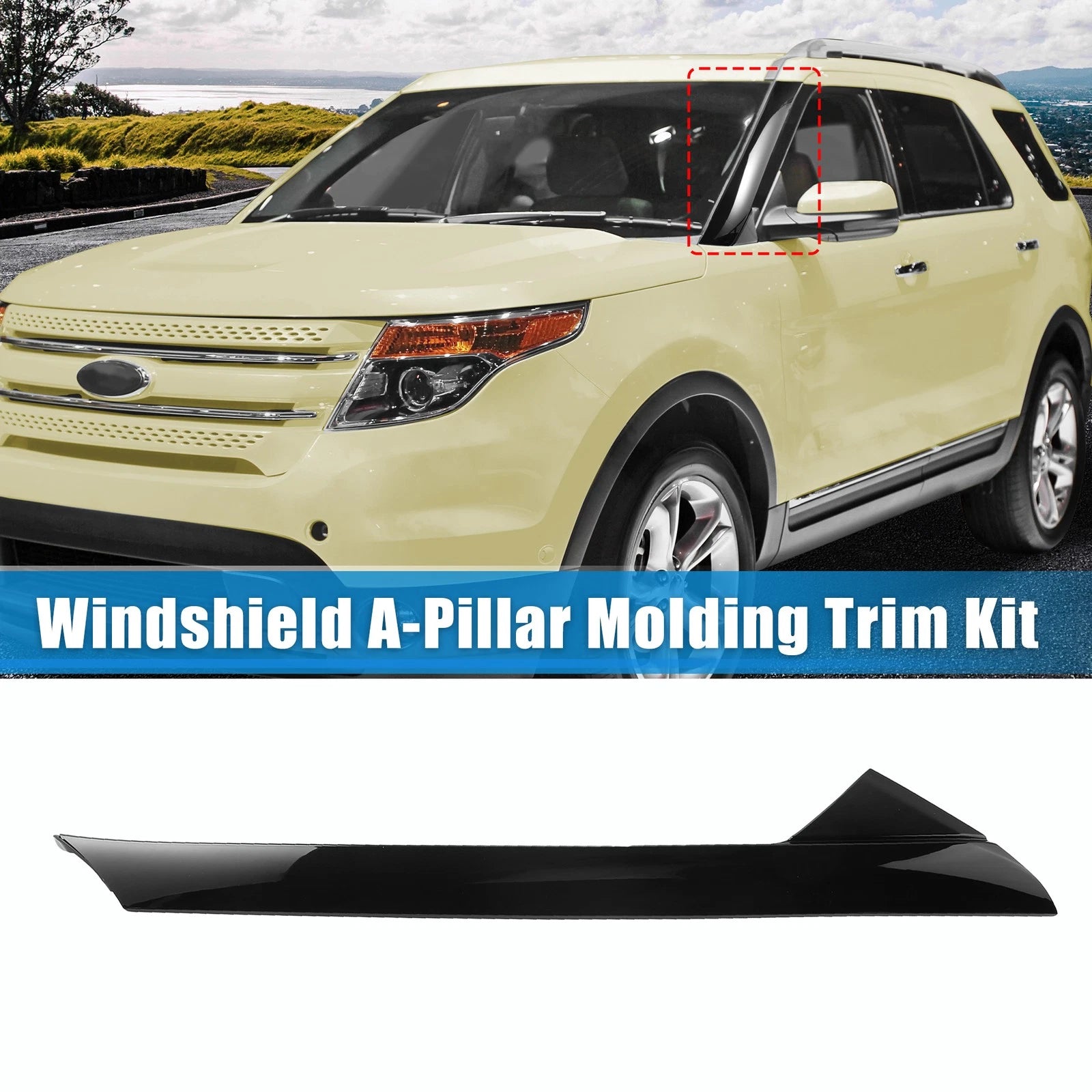 Windshield A-Pillar Trim Panel for Ford Explorer (2011–2019) 926-450