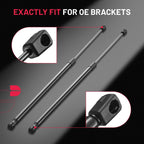 Gas Shocks Struts 26 inch 100 lbs for Camper Shell Rear Topper Window (2)