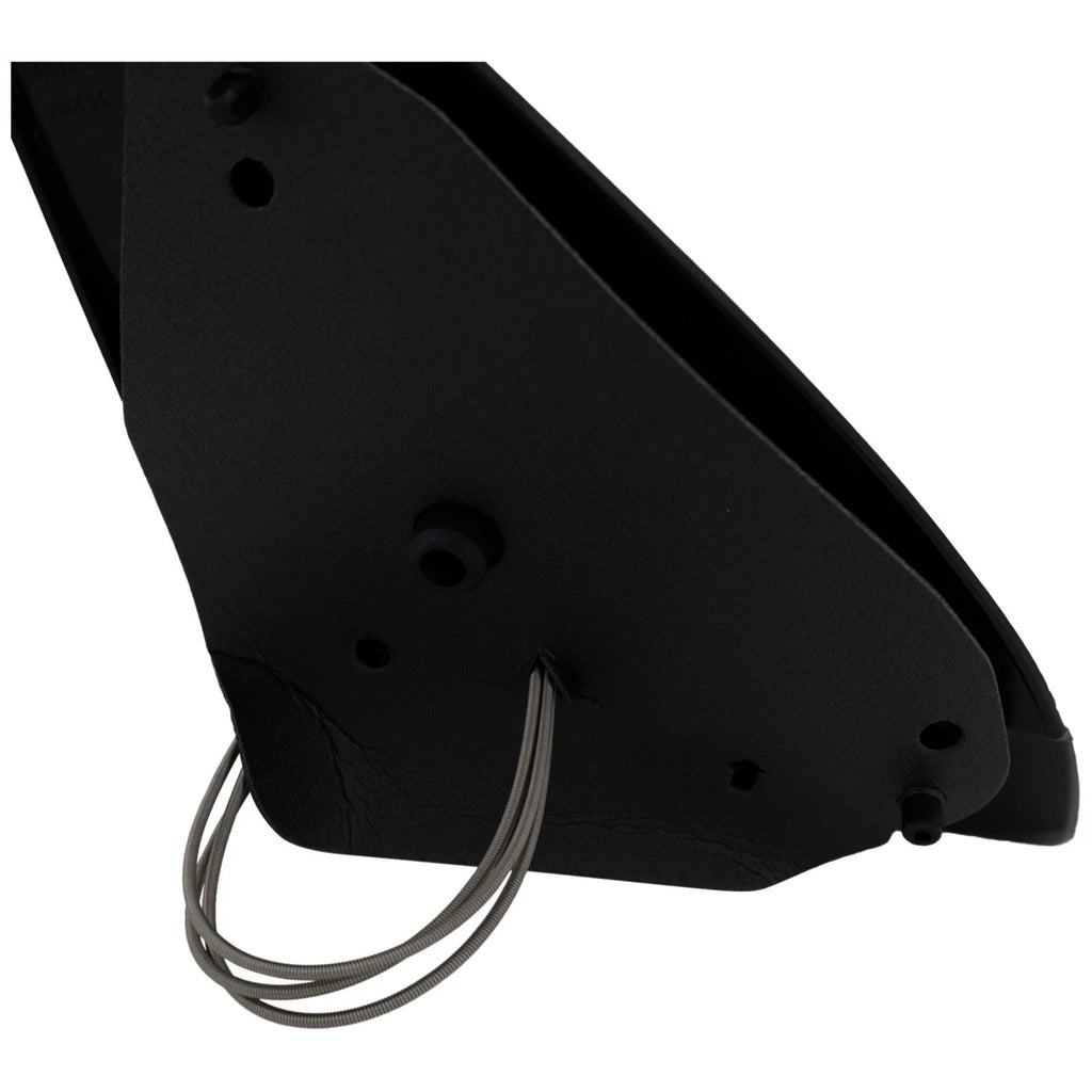 Manual Remote Mirror for Ford Focus (2003–2007) Front Driver Side Textured Black