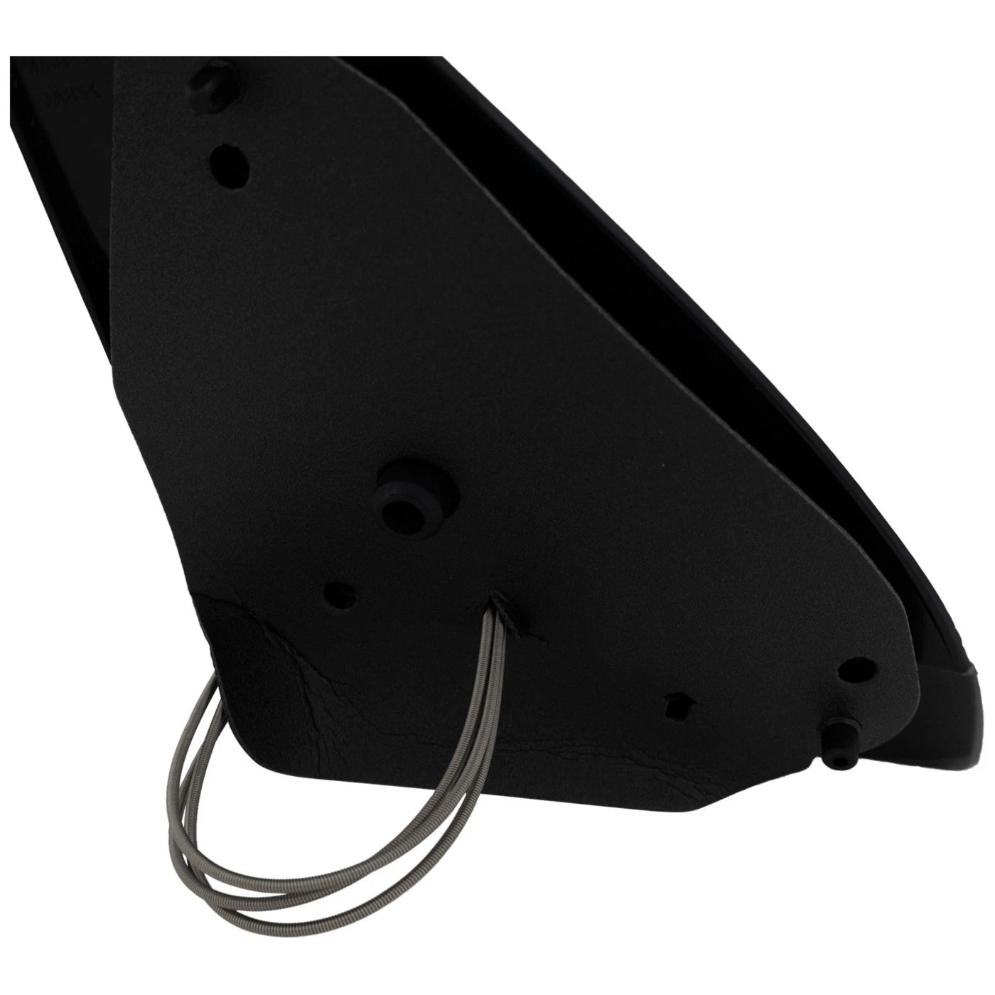 Manual Remote Mirror for Ford Focus (2003–2007) Front Driver Side Textured Black