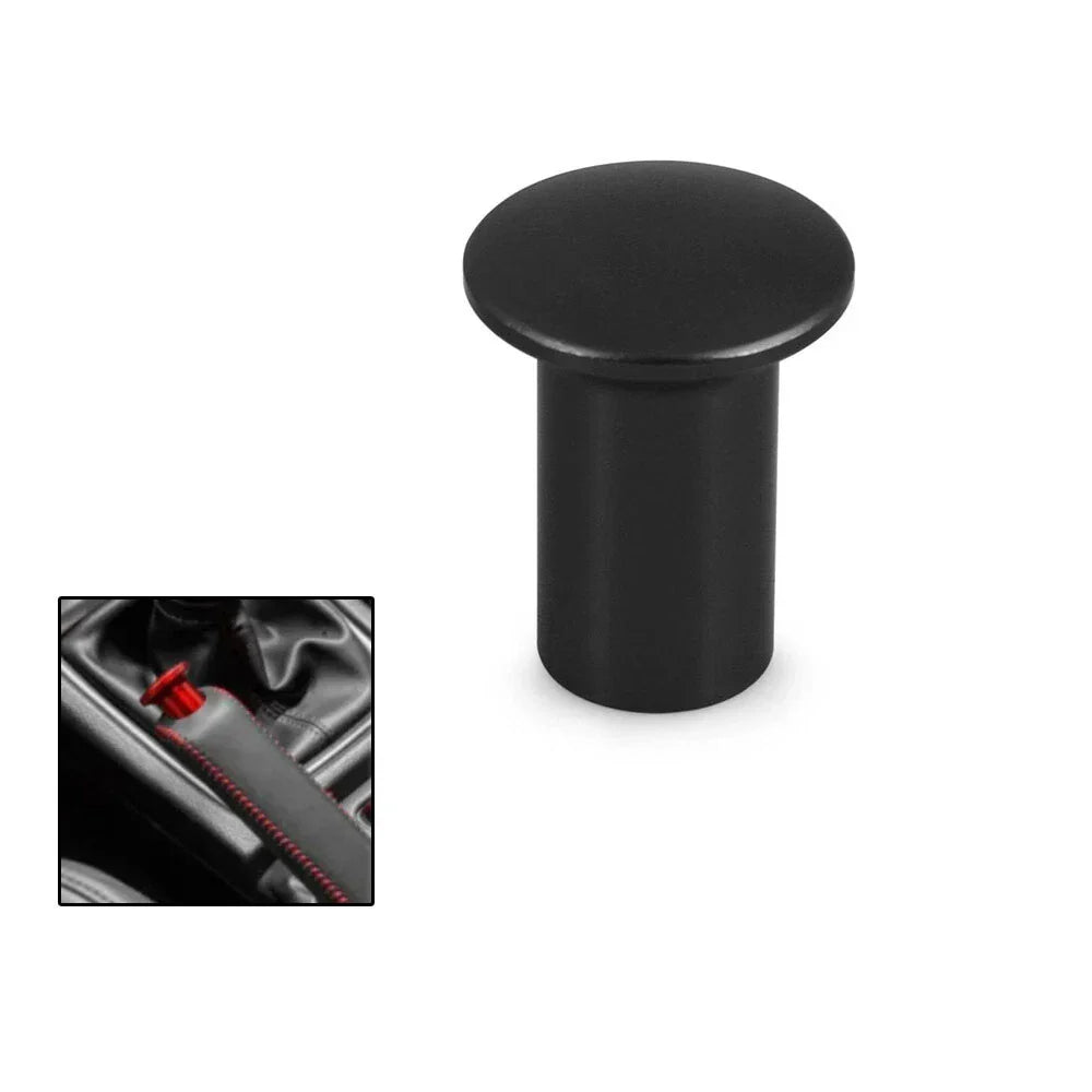 Black Aluminum Hand Brake Handle Button Knob for Subaru BRZ WRX Toyota