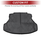 Cargo Liner Rear Trunk Mat for Honda Civic (2012-2015) Diamond Pattern TPE