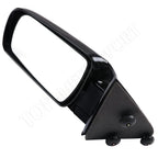 LH Side View Mirror for GMC Chevy Pickup Truck (1988–1998) Manual Fold Black