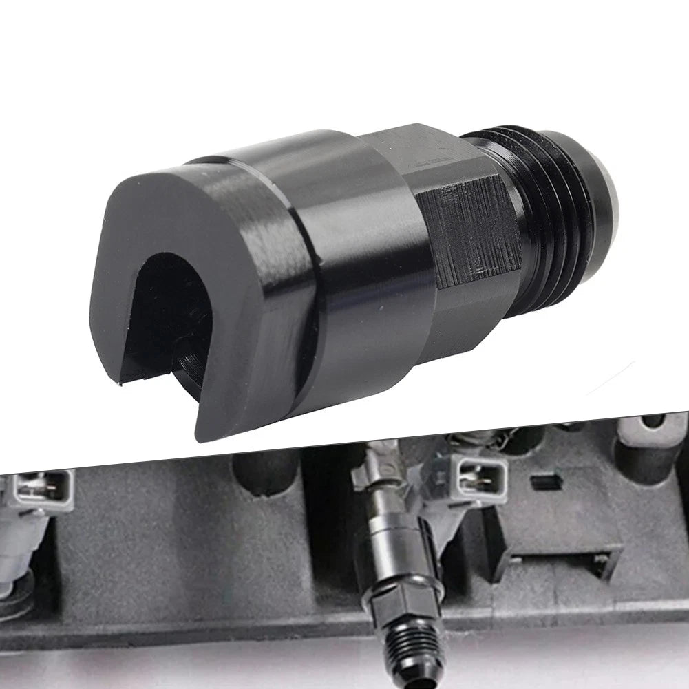 Quick Disconnect EFI Fuel Rail Adapter for GM LS (6AN Male to 3/8")