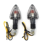Motor Smoke LED Triangle Signal Turn Signal Indicator for Harley Yamaha Suzuki