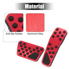 Anti Slip Brake and Gas Accelerator Pedal Cover Kit for Dodge Chrysler 