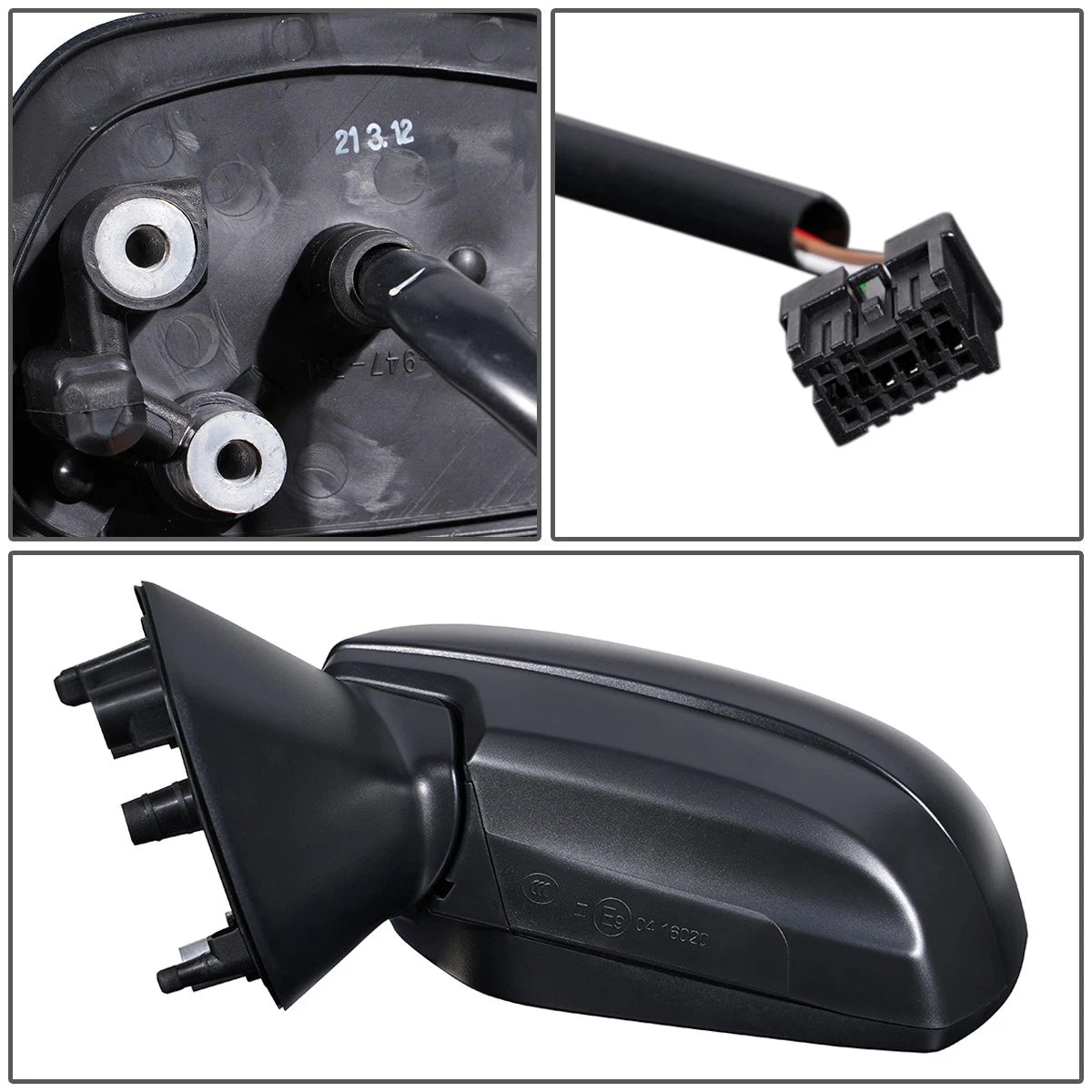 Powered Heated Driver Side Mirror Left for Subaru Impreza WRX (2015–2016) SU1320145