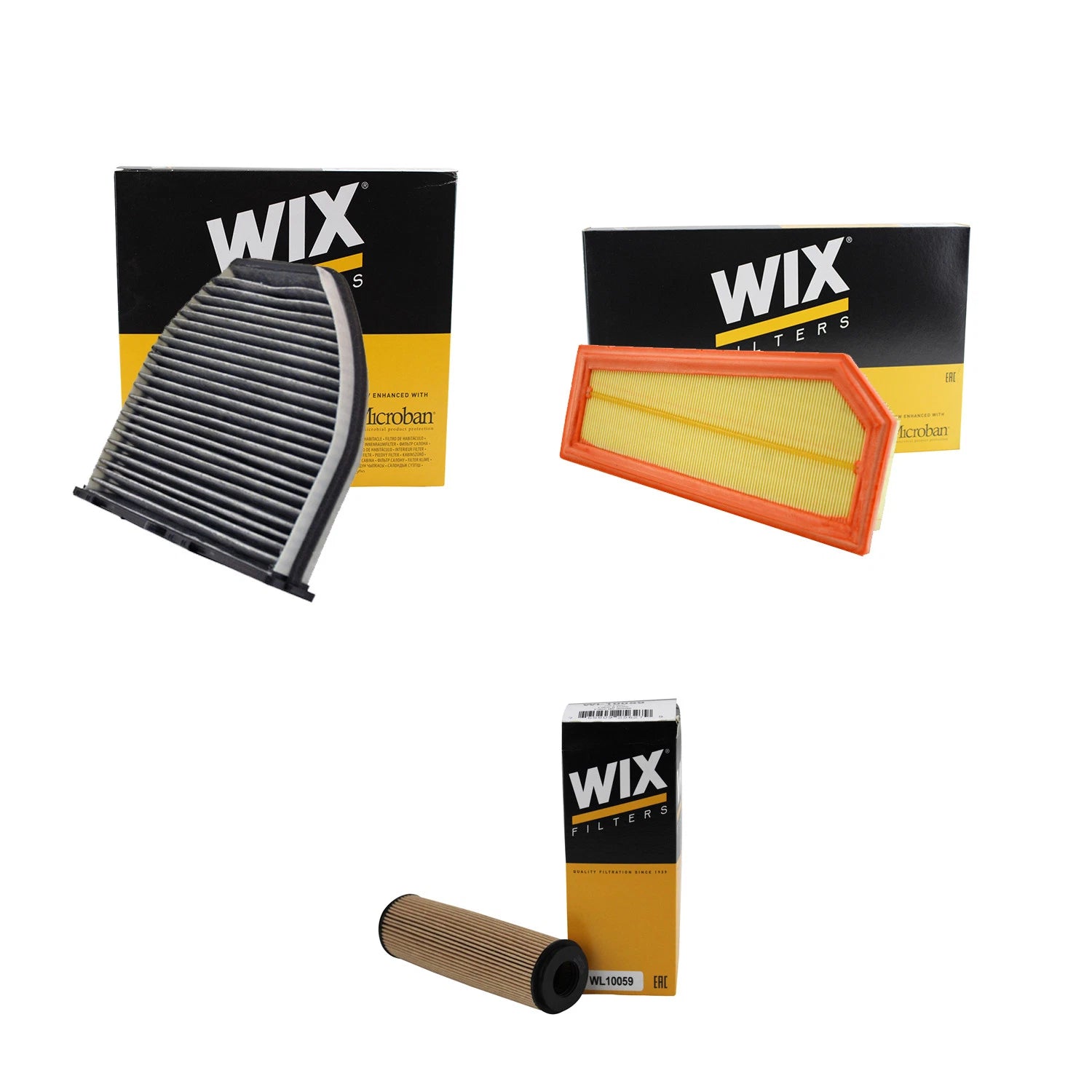 Wix Filter Service Kit for Mercedes-Benz C250 (2012–2015)