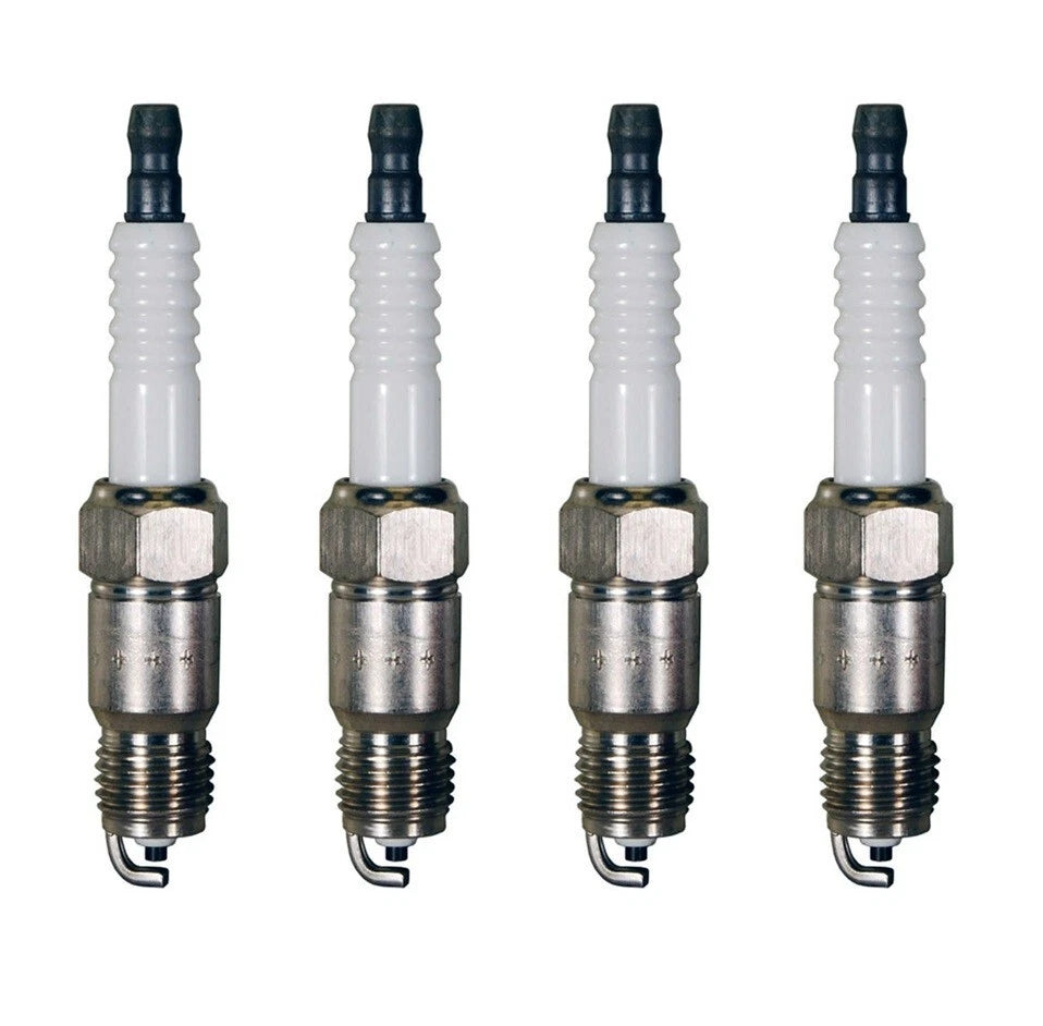 Set of 4 Denso U-Groove Spark Plugs (Gap 0.035) for Buick Caddy Chevy GMC Pontiac