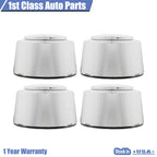 Set of 8 Lug 16" Chrome Wheel Center Hub Caps for Ford E-250 (1995–2008)