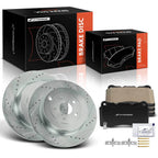 Front Drilled Brake Rotors for Subaru BRZ, Toyota 86 (2017–2020)