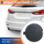 Rear Left Tow Hook Cover for Mazda 6 Atenza (2018–2021) Gray