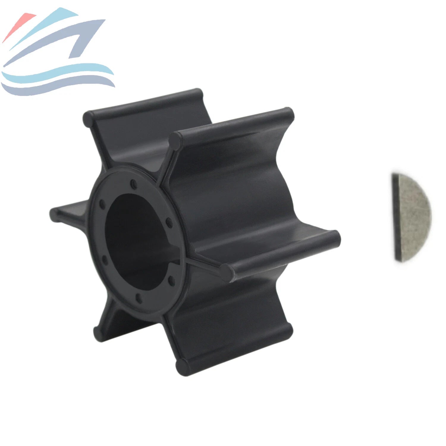 Water Pump Impeller Kit for Mercury Mariner 8 9.9 15 HP (EM 47-95611M, 47-81242M)