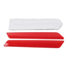 Reflectors Saddle Bag Latch Cover for Harley Touring Road Glide FLTRX (2014–2023) Red