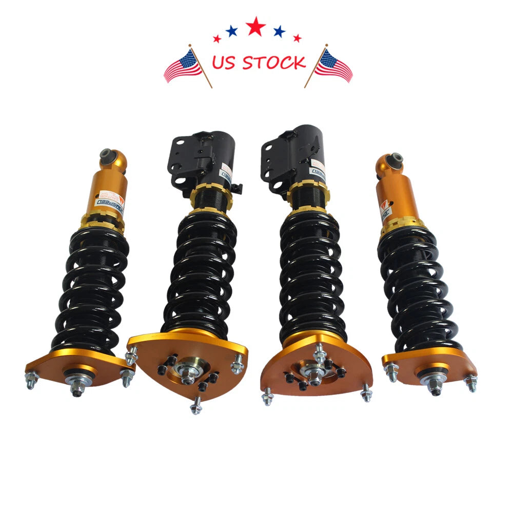 Set of 4 Adjustable Height Coilovers for Subaru Impreza (2008-2013)