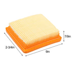 Set of 10 Replacement Air Filters for String Trimmer KM91R KM131 FS89 FS91 FS111