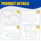2 Pack Clear Refrigerator Door Bin Shelf for Frigidaire Kenmore